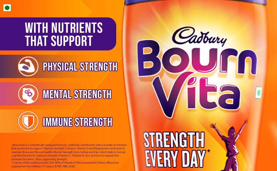 Cadbury Bournvita Chocolate Health Drink, 2 kg