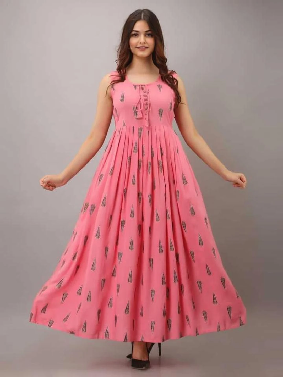 xl-pinkkurti01-fastcomnet-resized-original-imafv9f5adt9zngd Women Printed Viscose Rayon Anarkali Kurta (Pink)